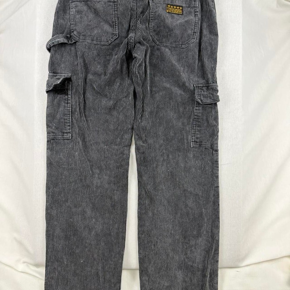 FiveStar General Corduroy Cargo Carpenter Pants Men 25 Gray JP2967BJ Streetwear